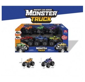 Playset 6 Mini Monster Truck