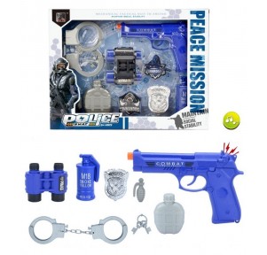 Set Policia Swat 7 Piezas Peace Mission
