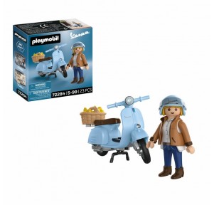 Vespa 80 Aniversario Estilo Icónico Playmobil