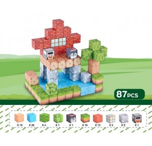 87 Cubos Magnéticos Building Cubes