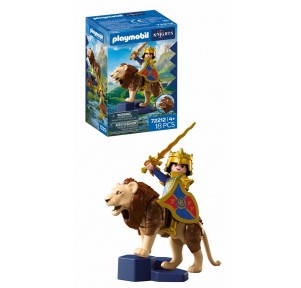 León con Caballero Dorado Playmobil