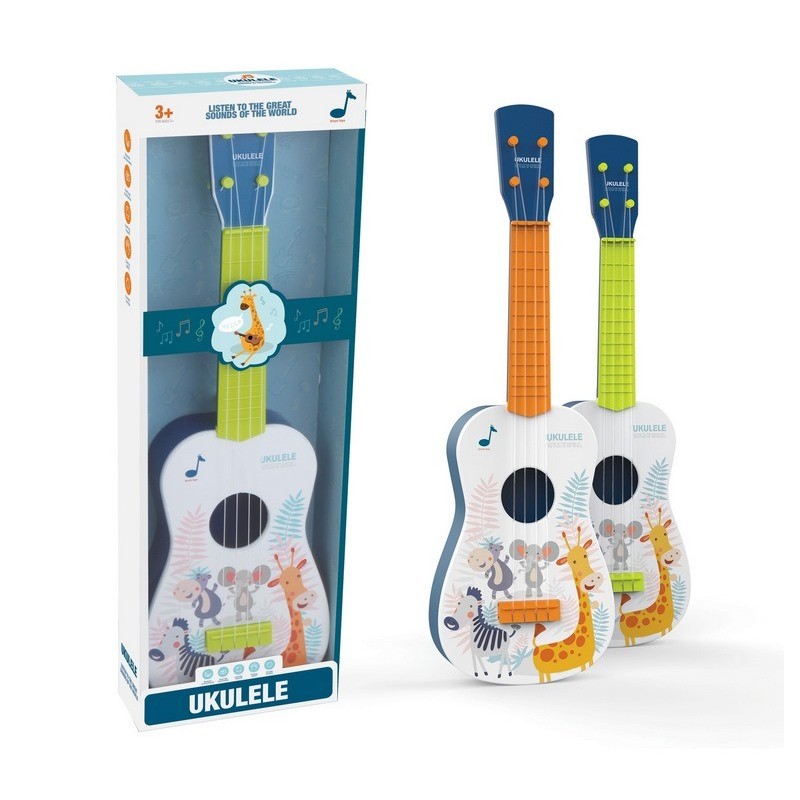 Ukelele 2 Colores Surtidos Naranja-verde