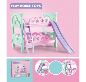 Mini Literas Con Escalera Y Tobogan