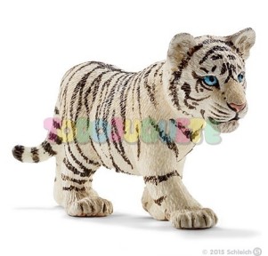 Figura cachorro de tigre blanco